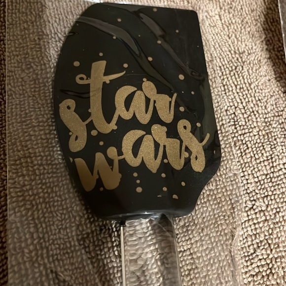 Two Star Wars spatulas “Star Wars” and “join the dark side” 1 black 1 white New - Picture 4 of 5